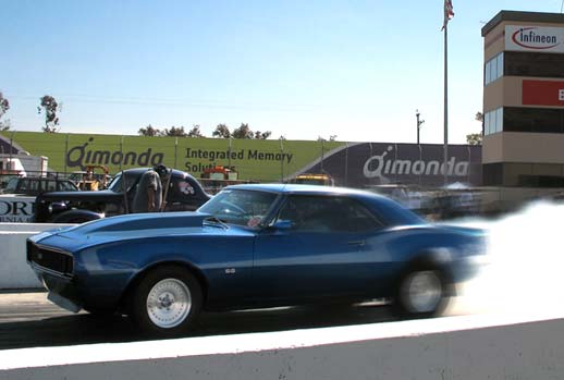 Scott's 1968 Camaro at Infineon Raceway